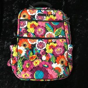 Vera Bradley Tech Backpack Va Va Bloom EUC